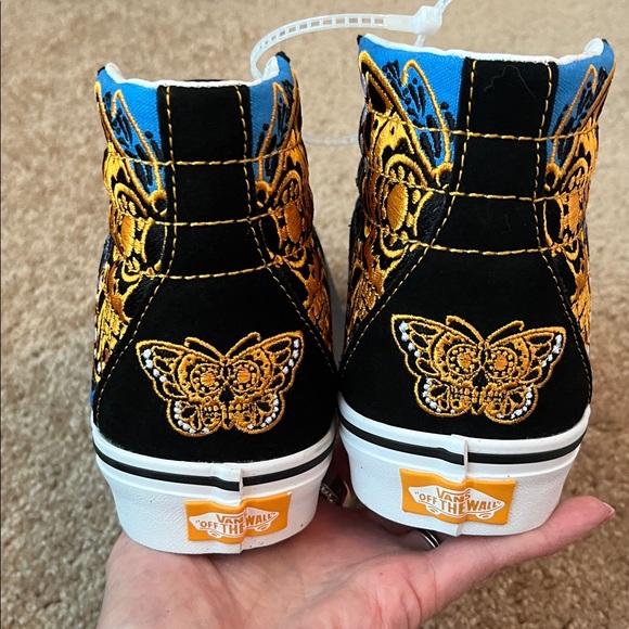 NWOT Vans Dia De Los Muertos SK8-Hi Skate Unisex M6 W7.5 - Picture 5 of 7